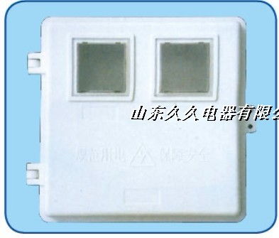 jjbx b2 二表位 机械玻璃钢电表箱