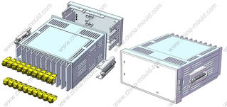 宁波三和壳体公司产品中心 48x96 4944柜装仪表壳体详解